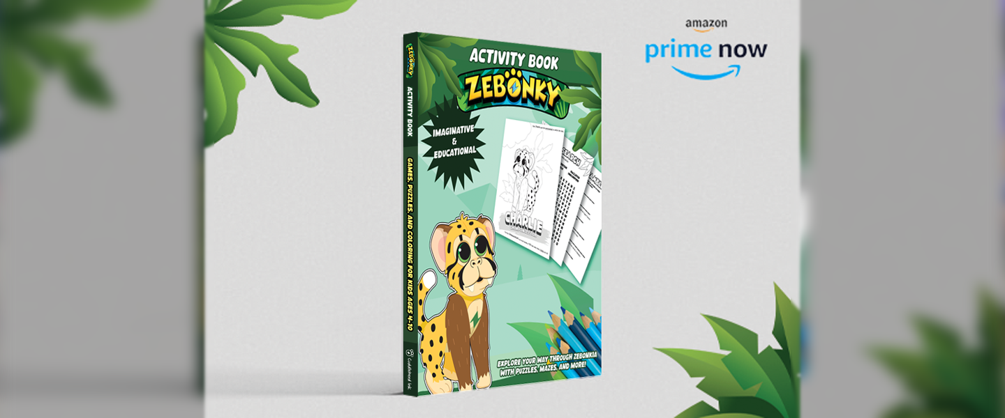 The Zebonky Activity Book Is Here: Screen-Free Puzzles, Coloring & Games for Kids