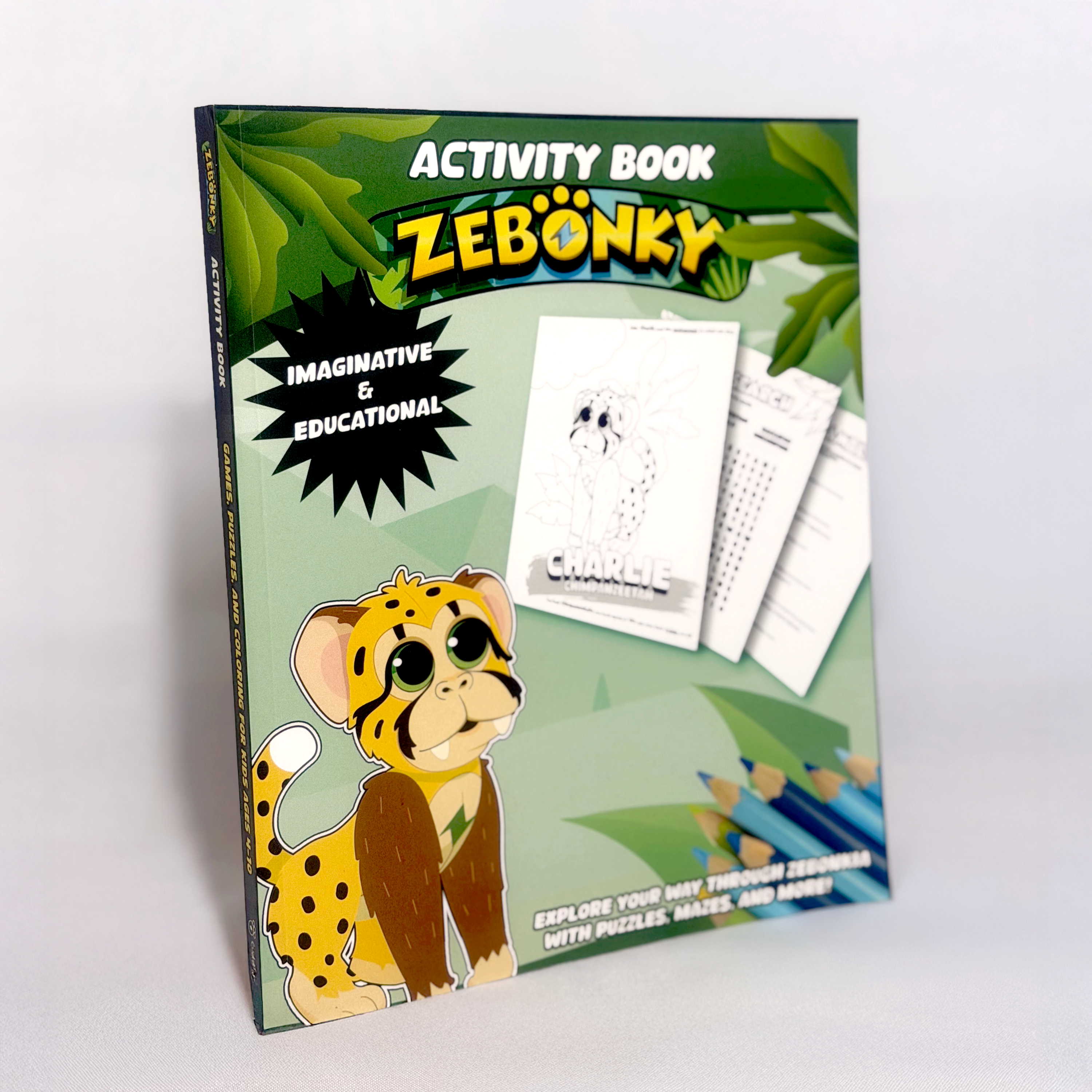 Zebonky Activity Book